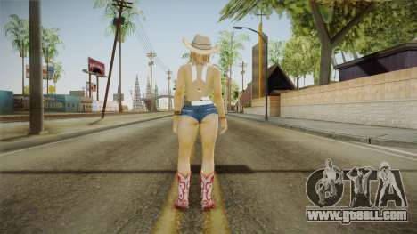 Tina Topless for GTA San Andreas