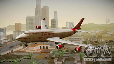 Boeing 747-400 Air India Khajuraho for GTA San Andreas