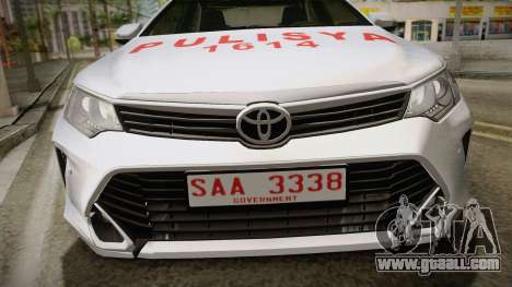 Toyota Camry Manila Police for GTA San Andreas