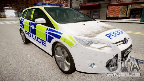 Ford Focus police UK for GTA 4