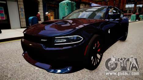 Dodge Charger SRT Hellcat 2015 for GTA 4