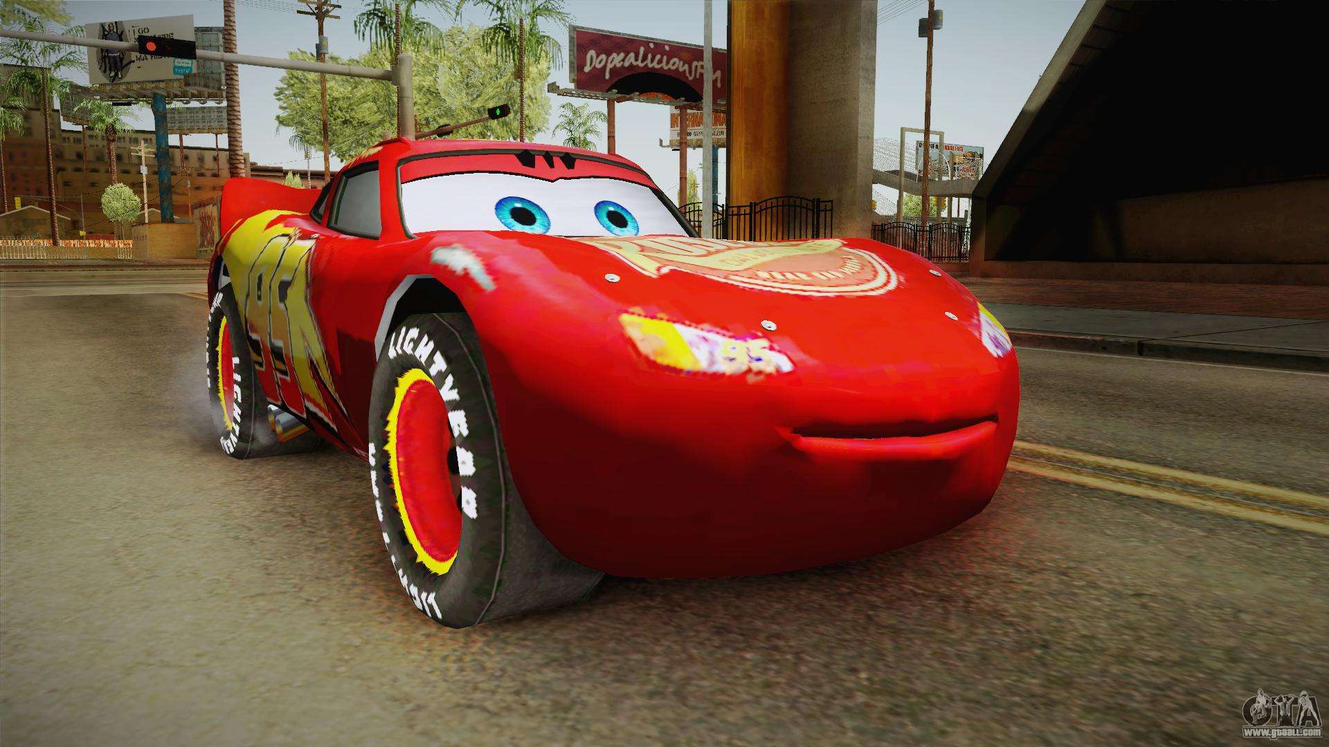 Cars 3 - McQueen para GTA San Andreas