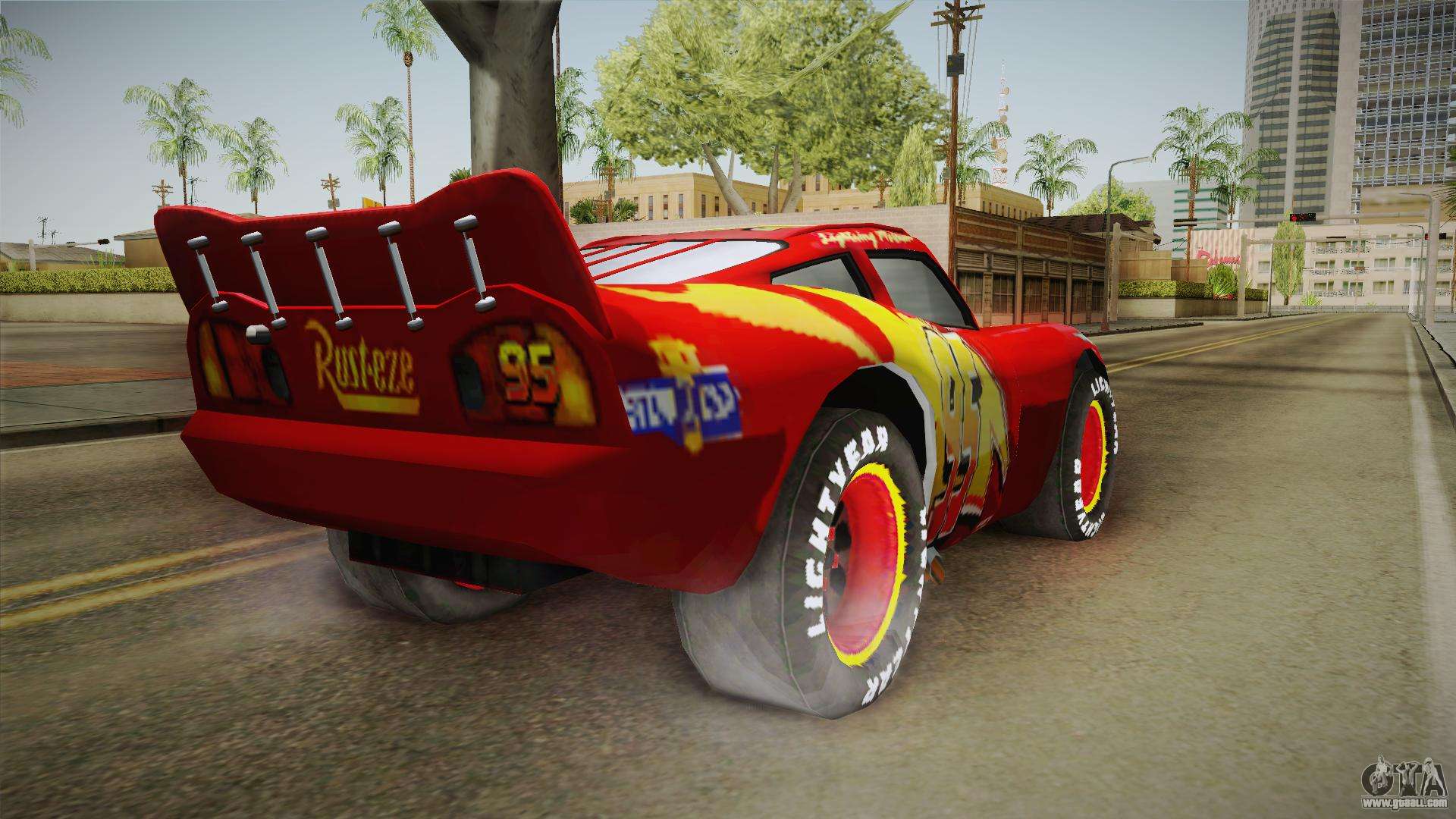 Cars 3 - McQueen para GTA San Andreas