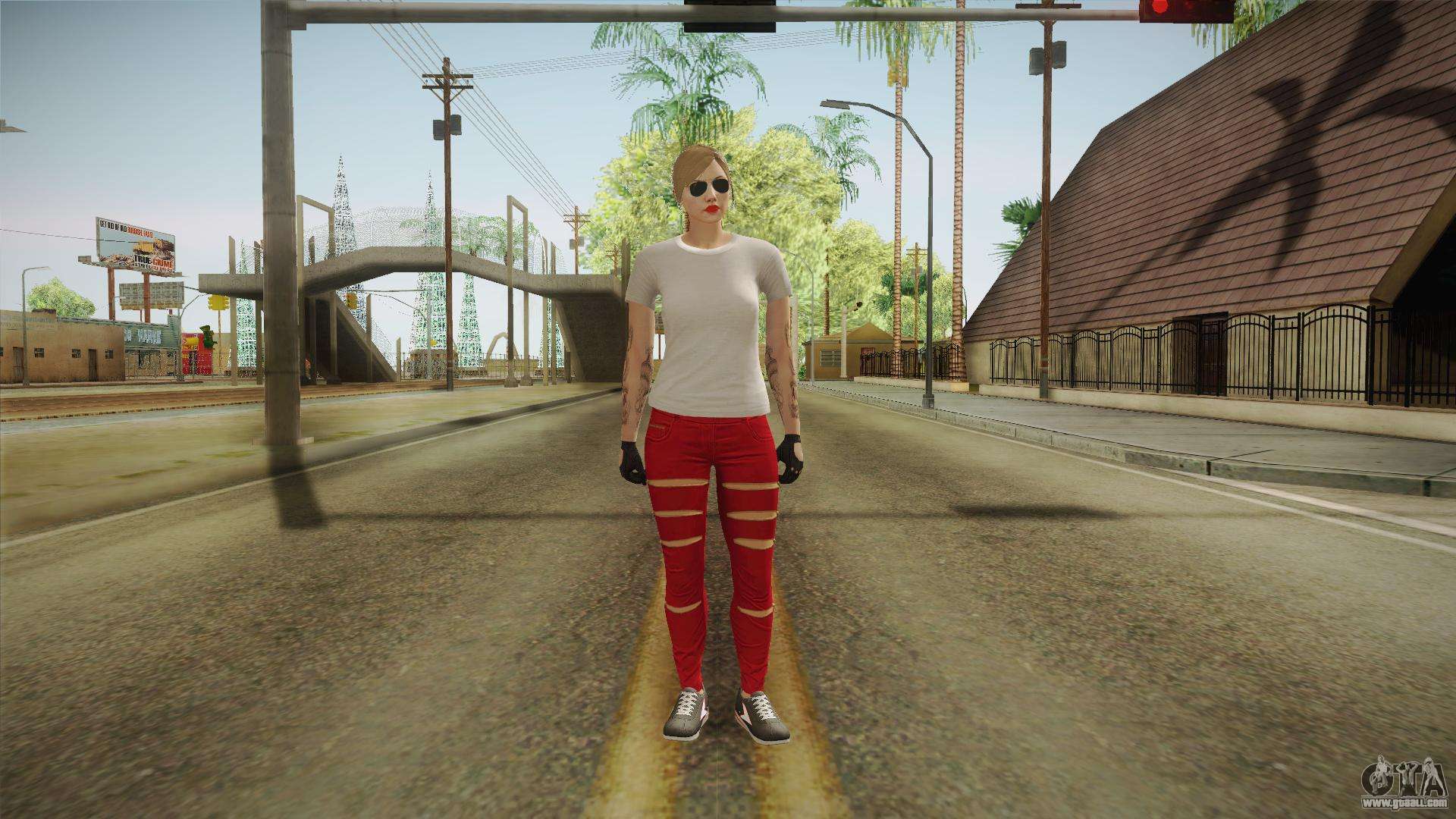  GTA  5  Online Skin  Female for GTA  San Andreas