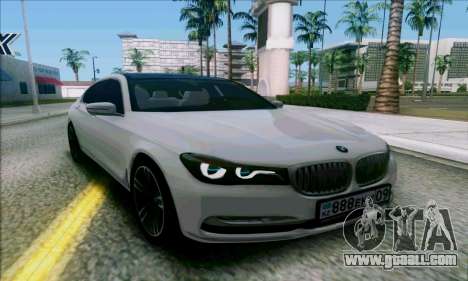BMW 7 for GTA San Andreas