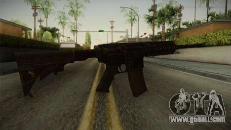 CoD 4: MW - M4A1 Remastered v3 for GTA San Andreas