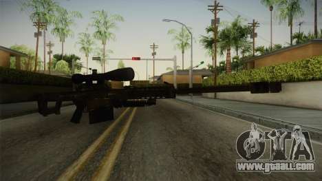 CoD 4: MW - Barrett M82 Remastered for GTA San Andreas