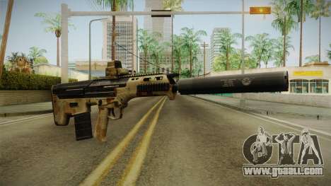 DesertTech Weapon 2 Camo Silenced for GTA San Andreas