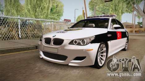 BMW M5 E60 Turkish Police for GTA San Andreas