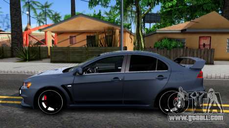 Mitsubishi Lancer X Evolution for GTA San Andreas