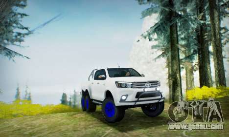 Toyota Hilux Arctic Trucks 6x6 for GTA San Andreas