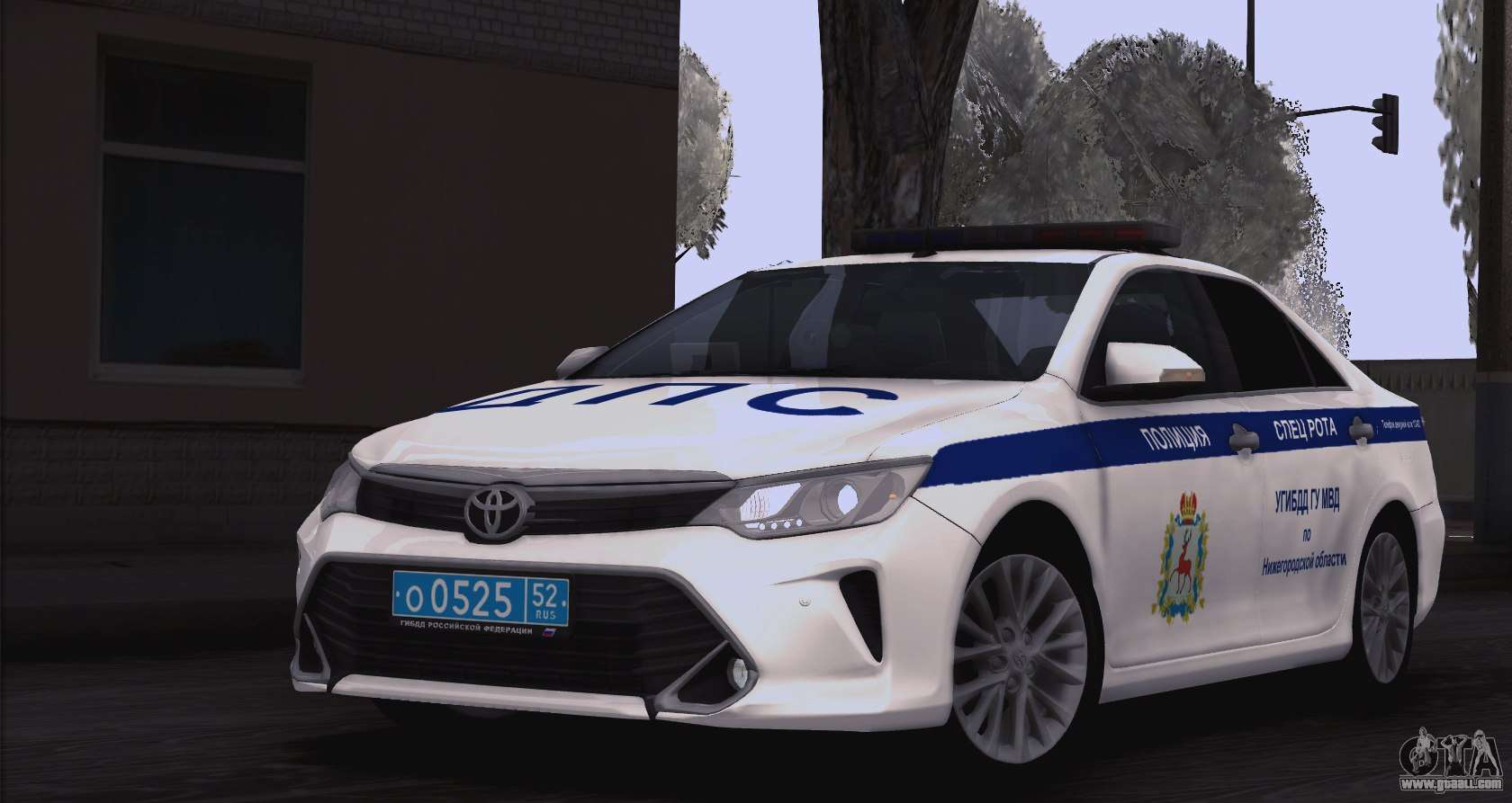 toyota camry for traffic police