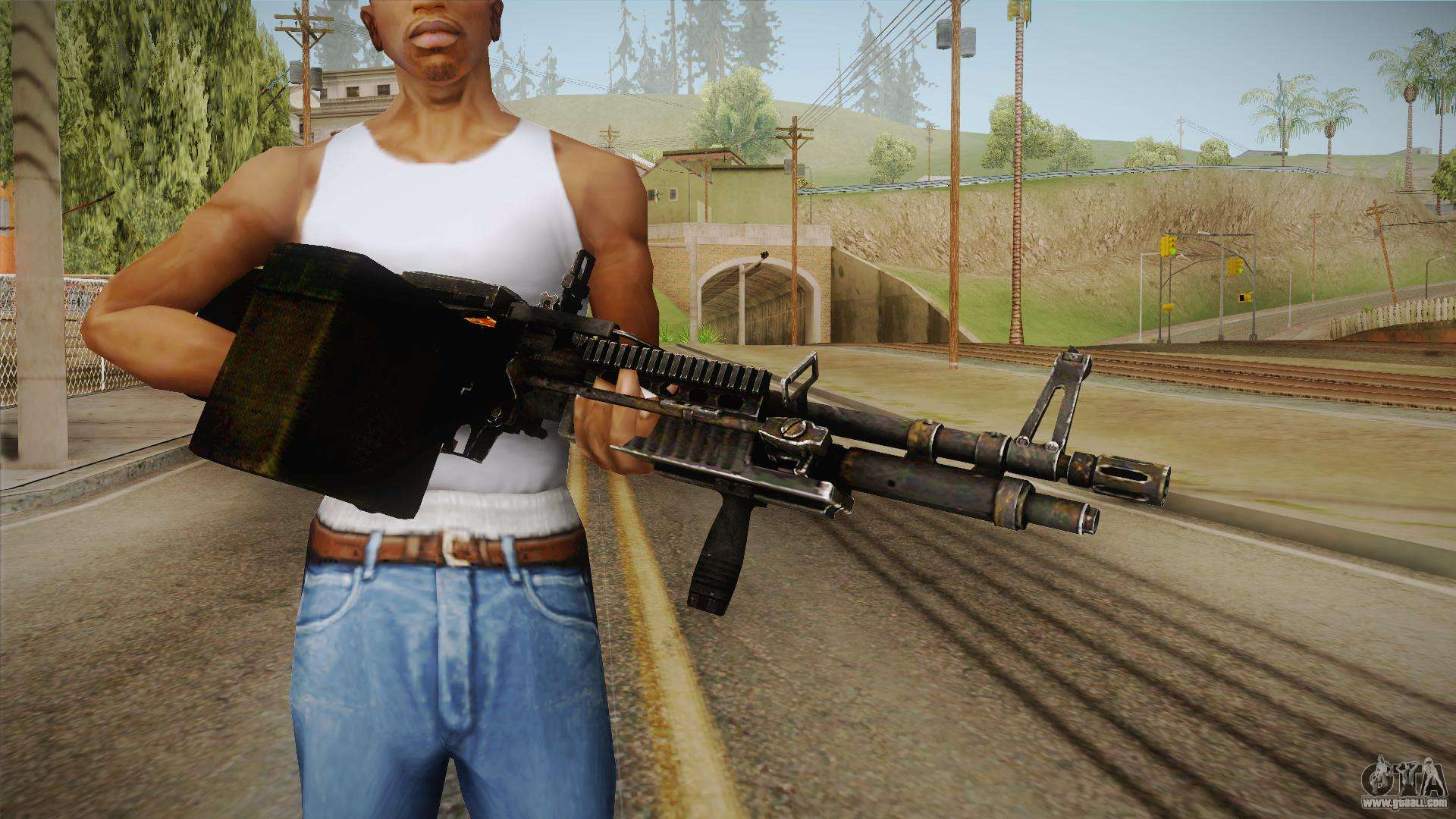 gta san andreas mod gun