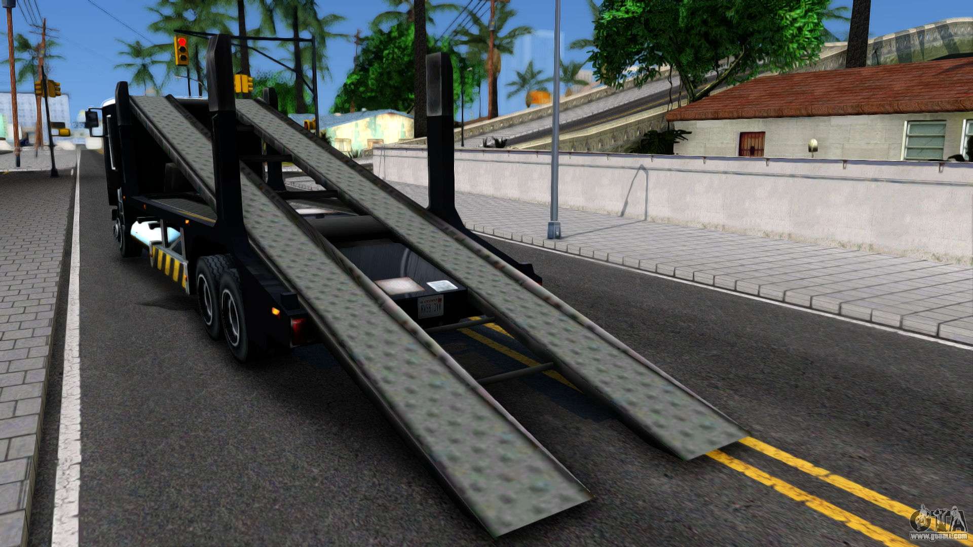 Attach Vehicles to Packer para GTA San Andreas