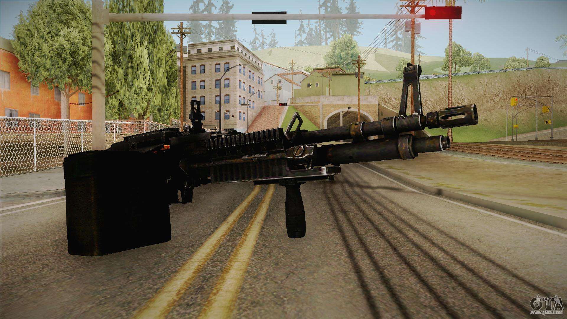 M60 Machine Gun For Gta San Andreas