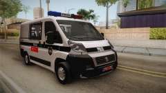 Fiat Ducato Police for GTA San Andreas