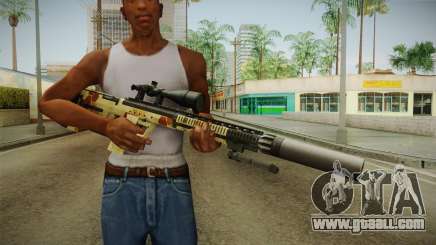 DesertTech Weapon 1 Camo Silenced for GTA San Andreas