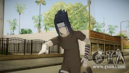 NUNS4 - Sasuke Genin Black Clothes Sharingan for GTA San Andreas