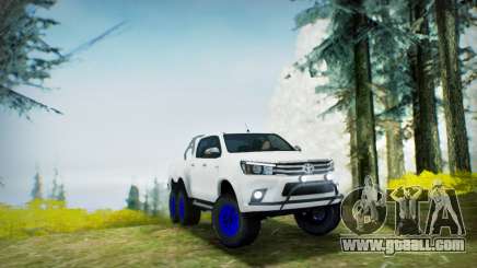 Toyota Hilux Arctic Trucks 6x6 for GTA San Andreas