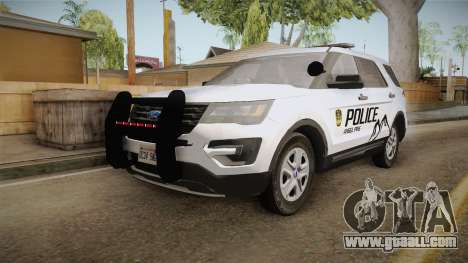 Ford Explorer 2012 Angel Pine PD for GTA San Andreas