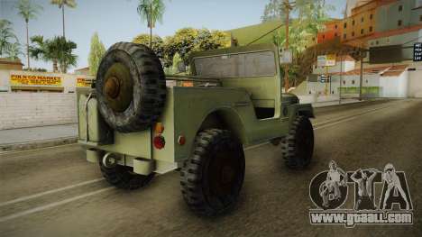 Jeep from The Bureau XCOM Declassified v2 for GTA San Andreas