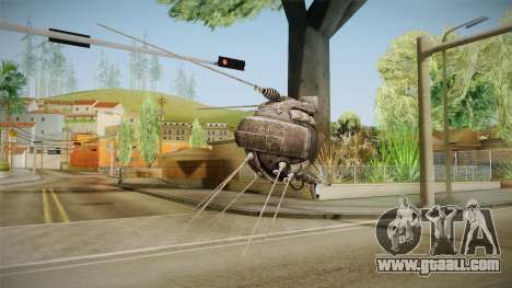 Fallout New Vegas DLC Lonesome Road - ED-E v2 for GTA San Andreas