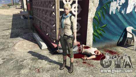 GTA 5 Sherry Birkin Resident Evil 6