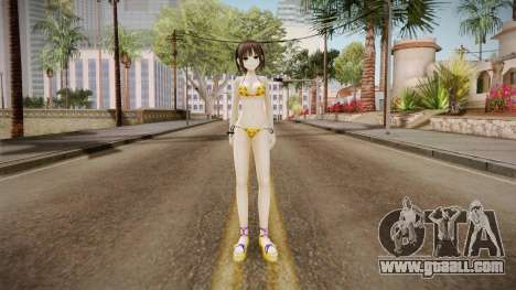 Anime Girl Harter with Special Abilities for GTA San Andreas