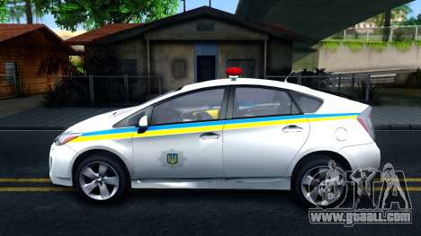 Toyota Prius Ukraine Police for GTA San Andreas