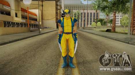 Marvel Heroes - Wolverine Modern UV for GTA San Andreas