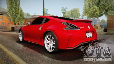 Nissan 370Z Nismo 2016 SA Plate for GTA San Andreas