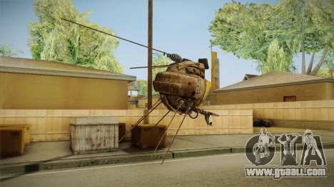 Fallout New Vegas DLC Lonesome Road - ED-E v1 for GTA San Andreas