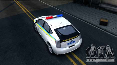 Toyota Prius Ukraine Police for GTA San Andreas