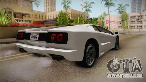 GTA 5 Pegassi Infernus Classic for GTA San Andreas