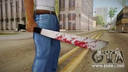 Friday The 13th - Jason Voorhees Machete for GTA San Andreas
