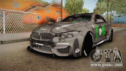 BMW M4 LB Walk Team-DiCE for GTA San Andreas