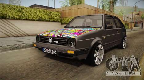 Volkswagen Golf Mk2 for GTA San Andreas