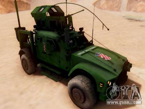 Oshkosh M-ATV Croatian Armoured Vehicle Texture for GTA San Andreas