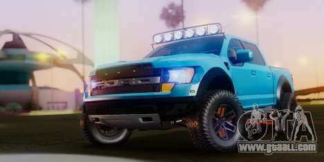 Ford F-150 Raptor LP Cars Tuning for GTA San Andreas