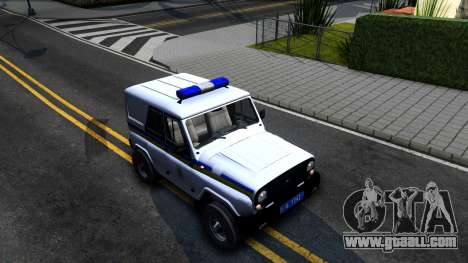 UAZ Hunter Police of Ukraine for GTA San Andreas