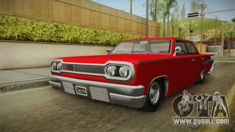 GTA 5 Declasse Voodoo 4-door for GTA San Andreas