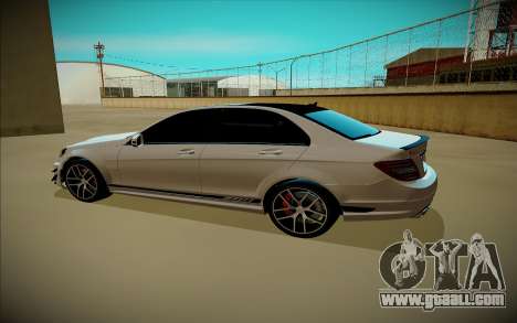 Mercedes-Benz C63 for GTA San Andreas