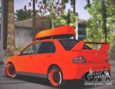 Mitsubishi Lancer Evolution IX MR LPcars for GTA San Andreas