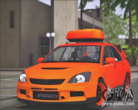 Mitsubishi Lancer Evolution IX MR LPcars for GTA San Andreas