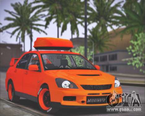 Mitsubishi Lancer Evolution IX MR LPcars for GTA San Andreas