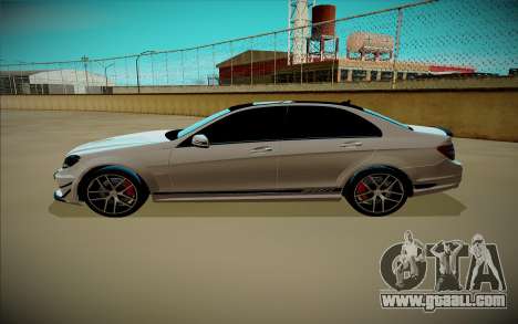 Mercedes-Benz C63 for GTA San Andreas