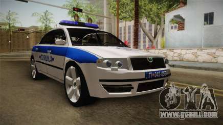 Skoda Superb Serbian Police v1 for GTA San Andreas