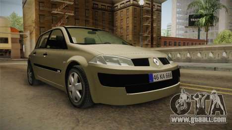 Renault Megane for GTA San Andreas