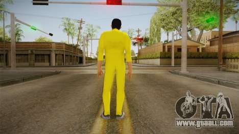 GTA LCS - Tony Yellow Jump Suit for GTA San Andreas