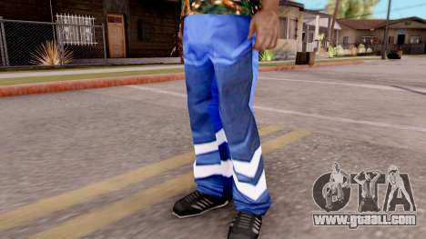 Blue pants for GTA San Andreas